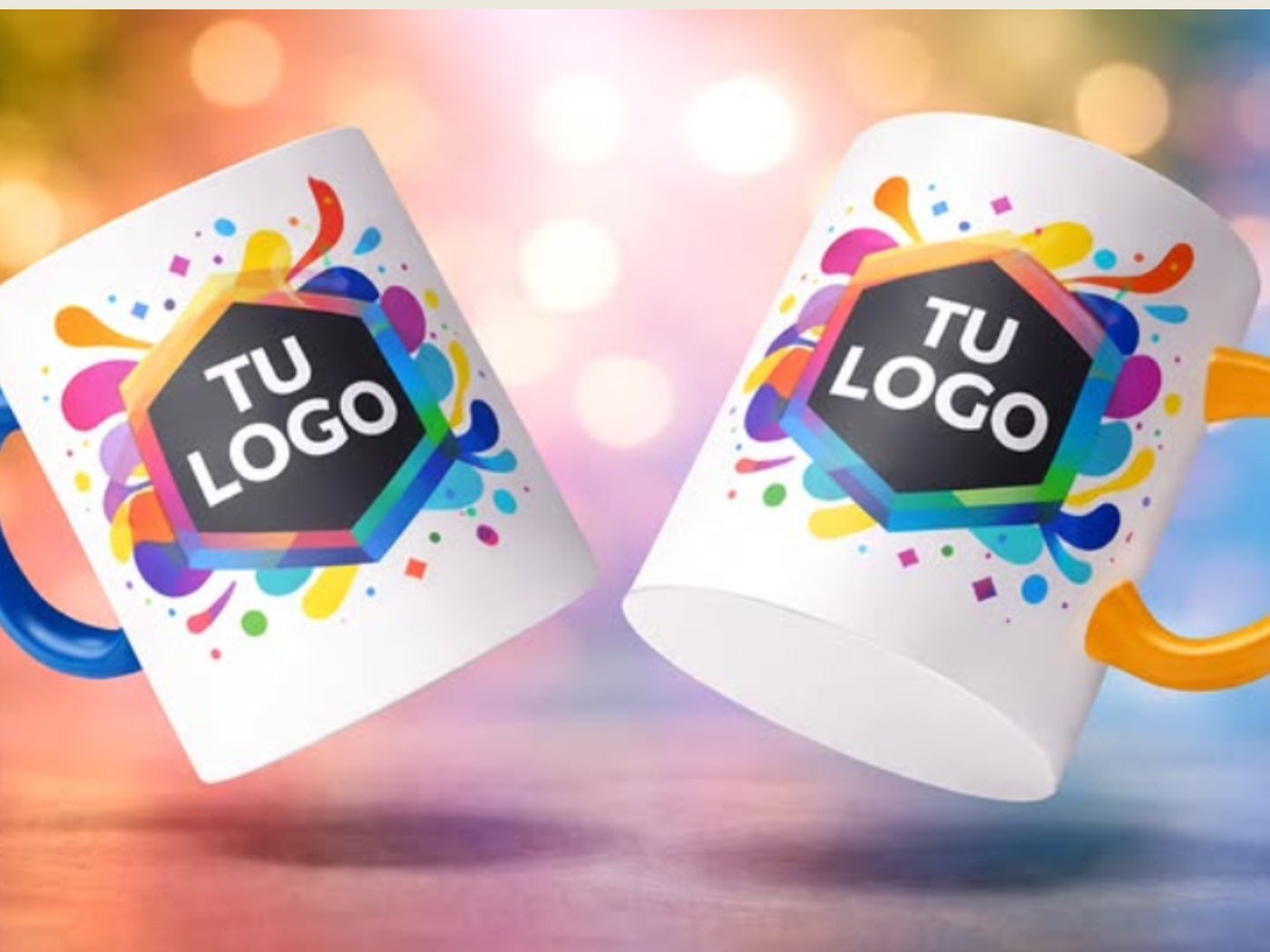 Tazas personalizadas con logo, hechas por Presente